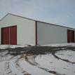 Schneider 60'x99'x16' machine shed - Dec. 2011